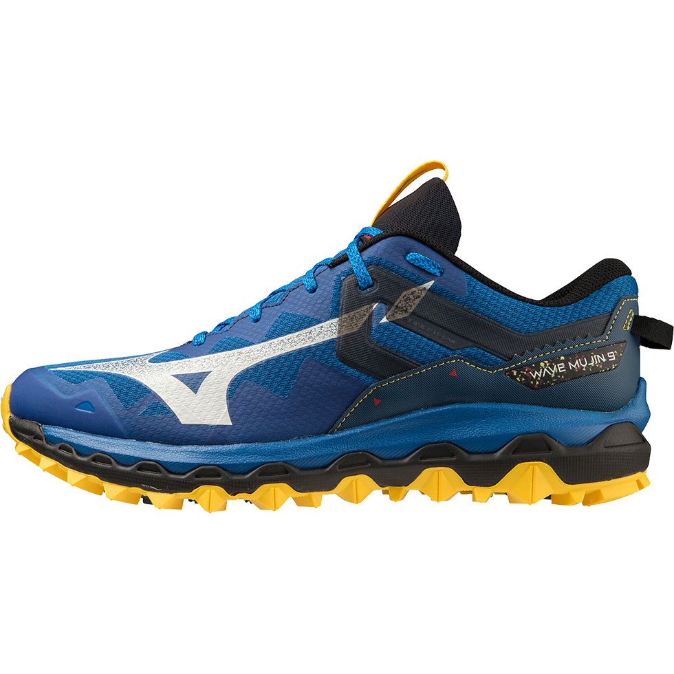 Men's Wave Mujin 9 Trail Running Shoes - Blue