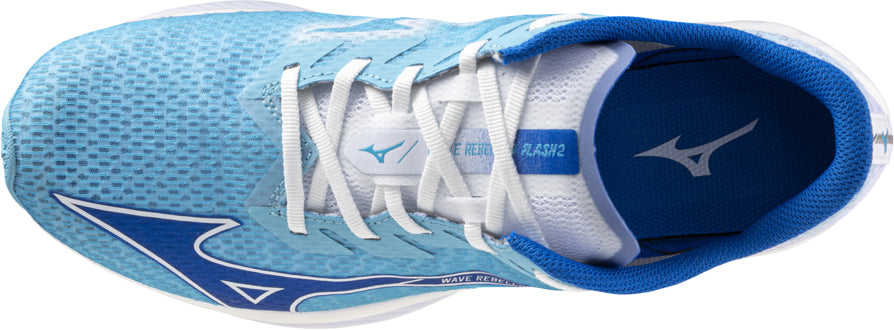 Men's Wave Rebellion Flash 2 Road Running Shoes - Blue