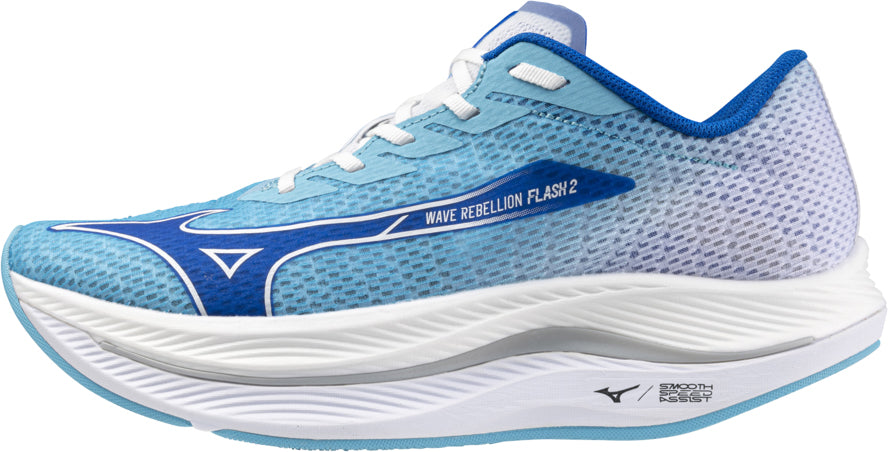 Men's Wave Rebellion Flash 2 Road Running Shoes - Blue