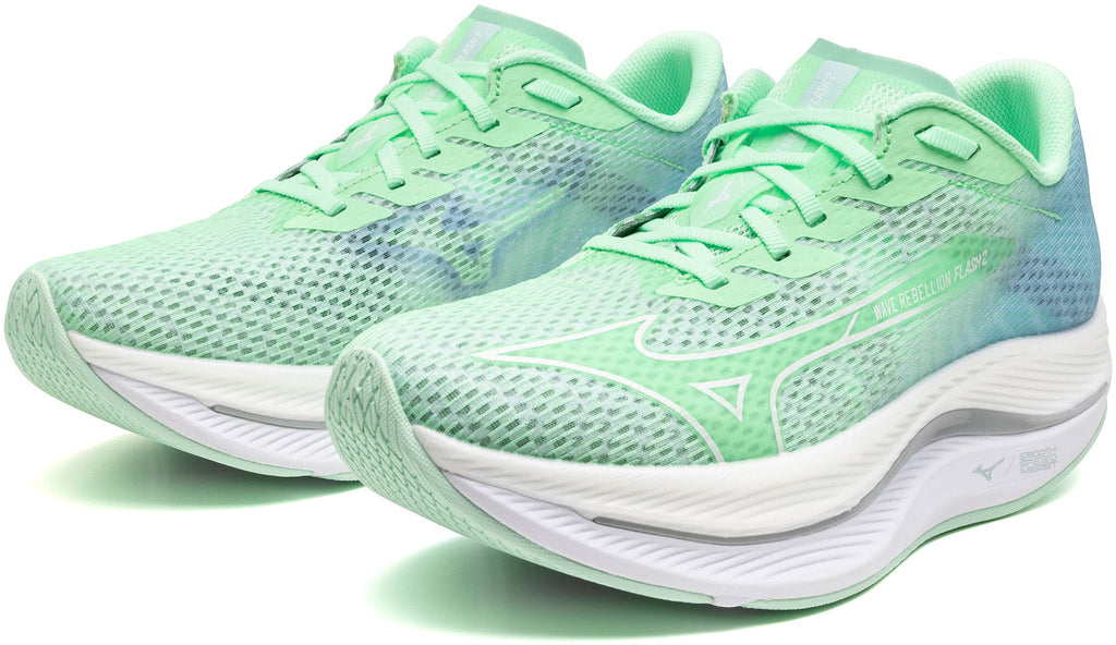 Women's Wave Rebellion Flash 2 Road Running Shoes - Green
