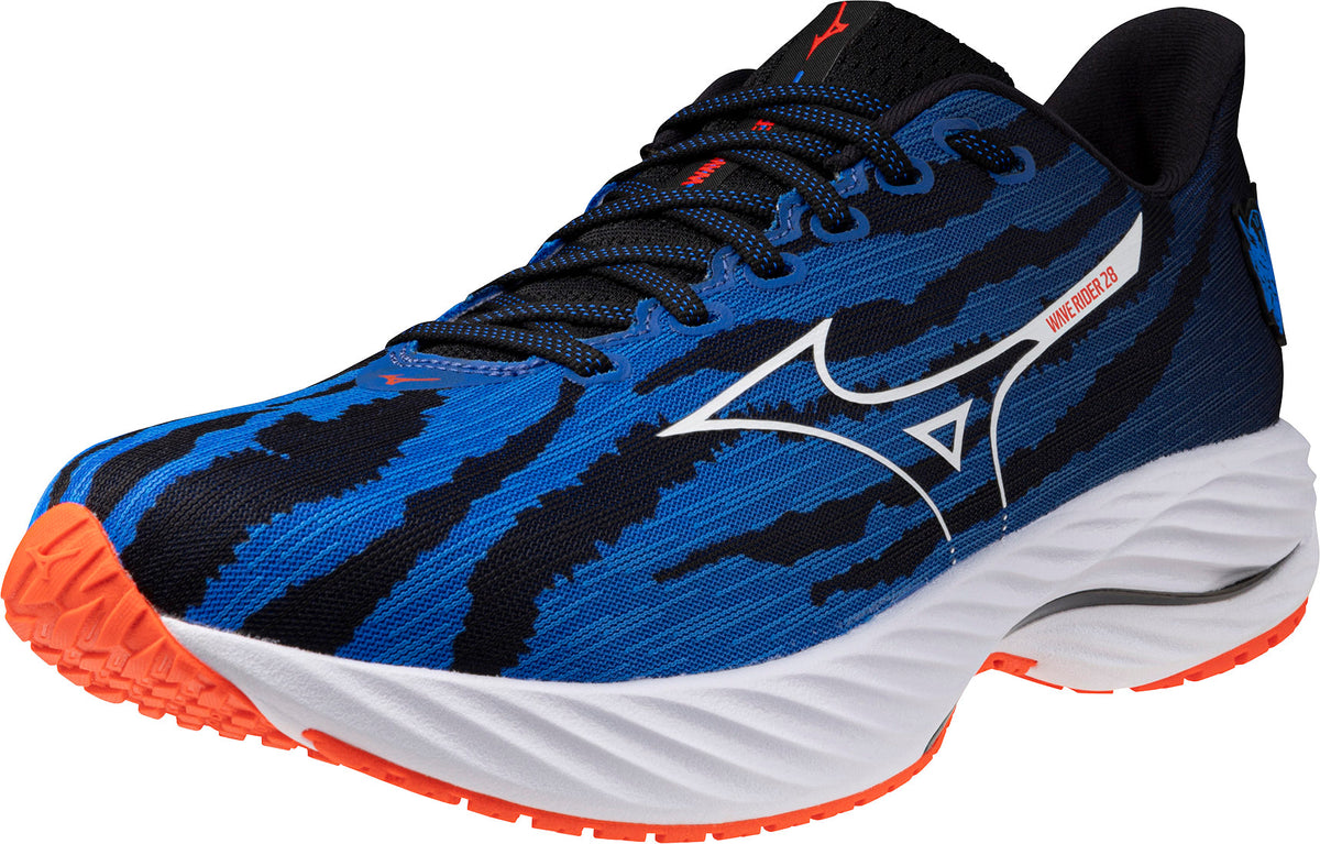 Men's Wave Rider 28 Road Running Shoes - Blue