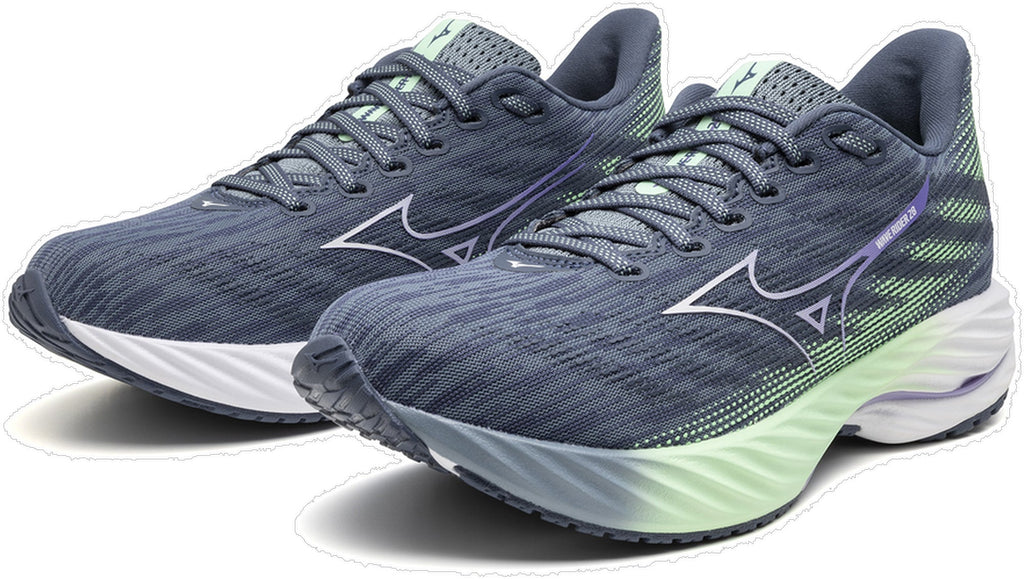 Women's Wave Rider 28 Road Running Shoes - Blue