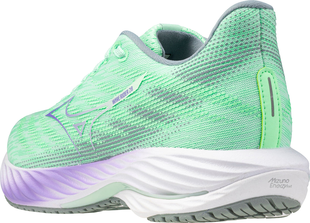 Women's Wave Rider 28 Road Running Shoes - Green