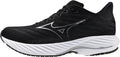 Men's Wave Rider 28 Wide Fit (2E) Road Running Shoes - Black
