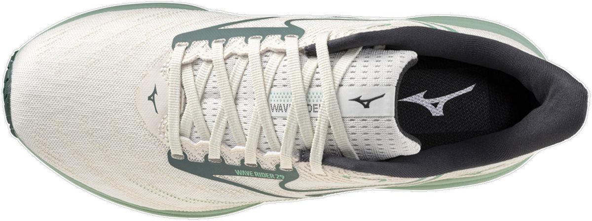 Men's Wave Rider 29 Road Running Shoes - White