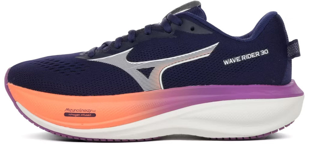 Women's Wave Rider 30 Road Running Shoes - Blue