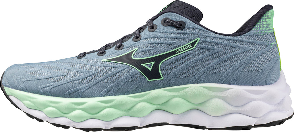 Men's Wave Sky 8 Road Running Shoes - Blue