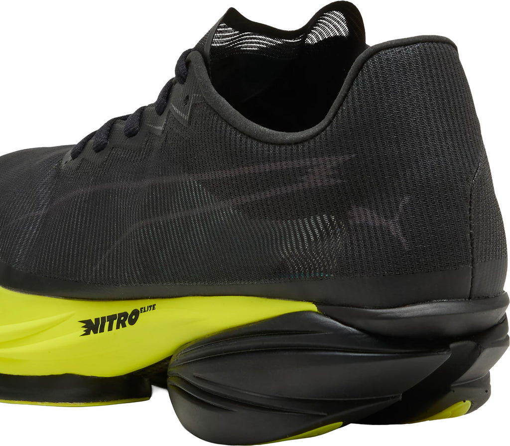 Men's AMF1 Fast-R Nitro Elite 3 Road Running Shoes - Black