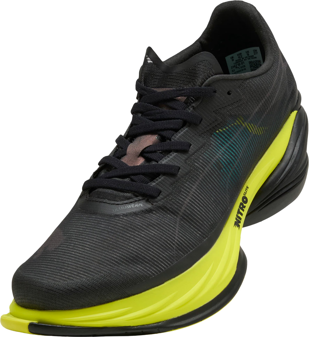 Men's AMF1 Fast-R Nitro Elite 3 Road Running Shoes - Black