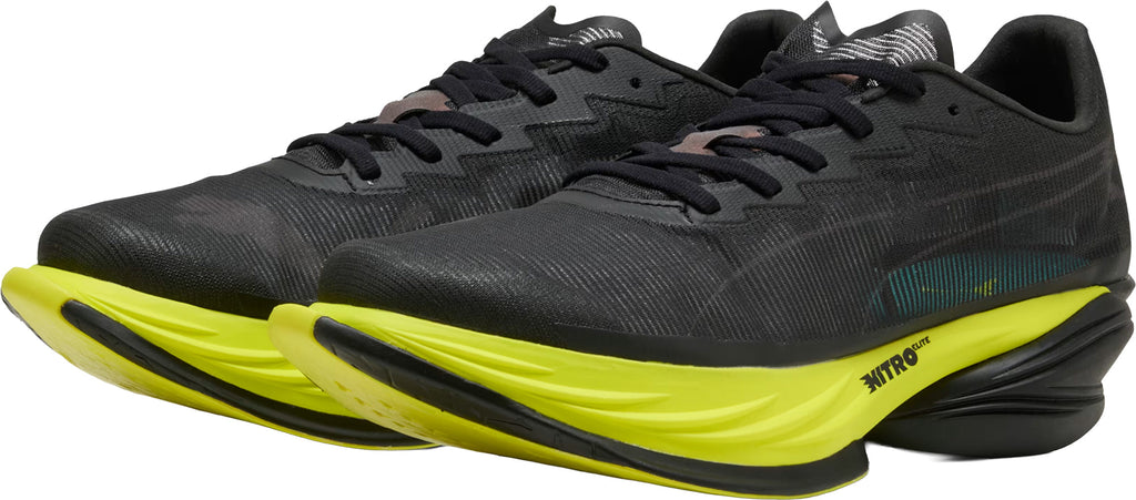 Men's AMF1 Fast-R Nitro Elite 3 Road Running Shoes - Black