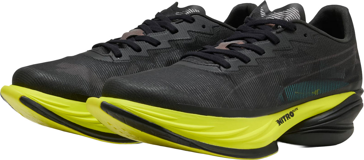 Men's AMF1 Fast-R Nitro Elite 3 Road Running Shoes - Black