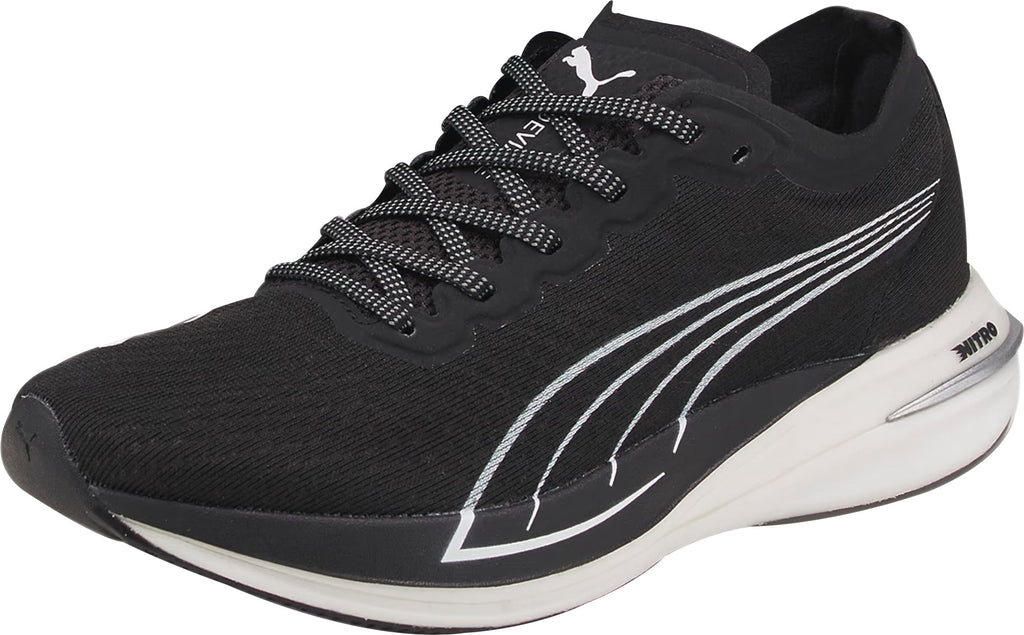 Women's Deviate Nitro Road Running Shoes - Black