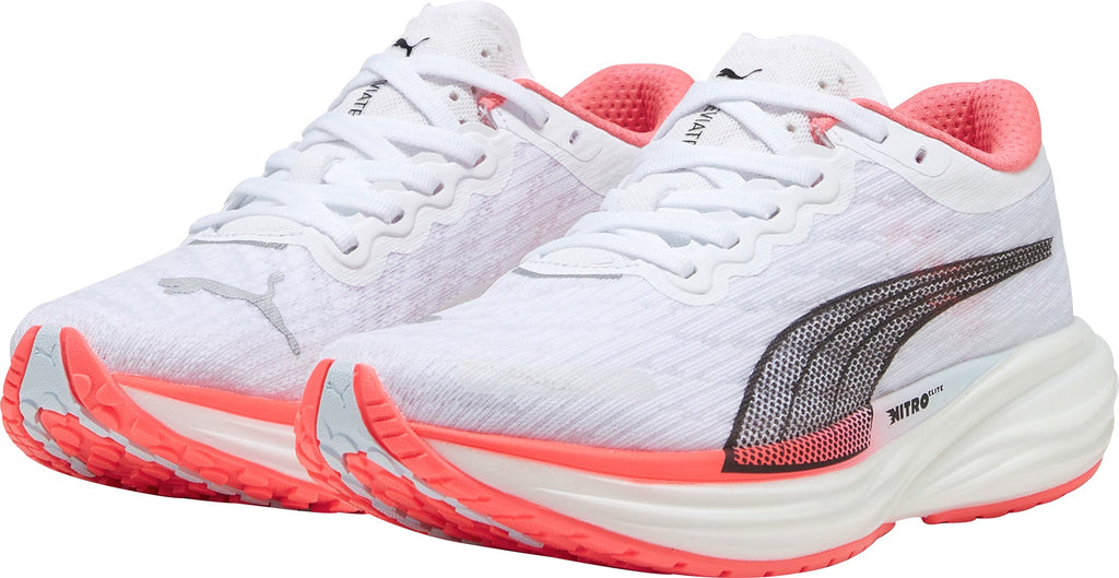Women's Deviate Nitro 2 Road Running Shoes - White
