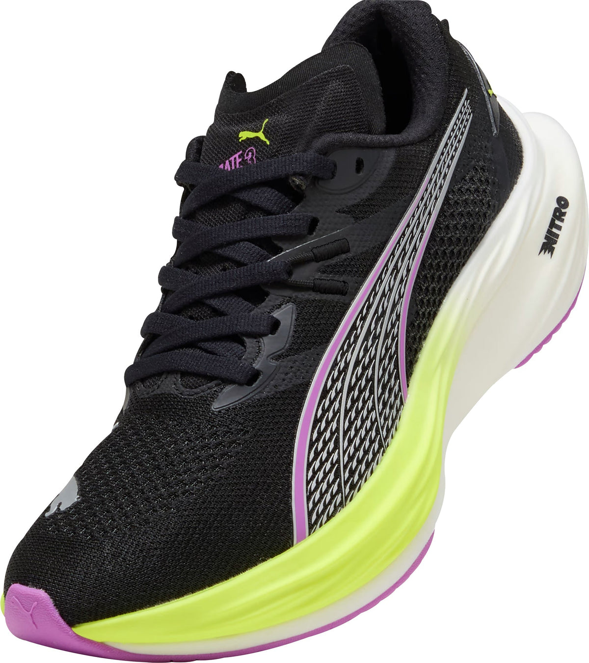 Women's Deviate Nitro 3 Road Running Shoes - Black