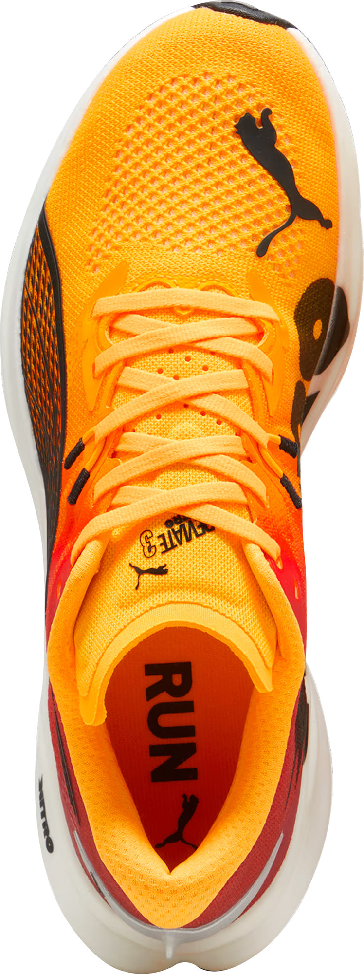 Women's Deviate Nitro 3 Road Running Shoes - Orange