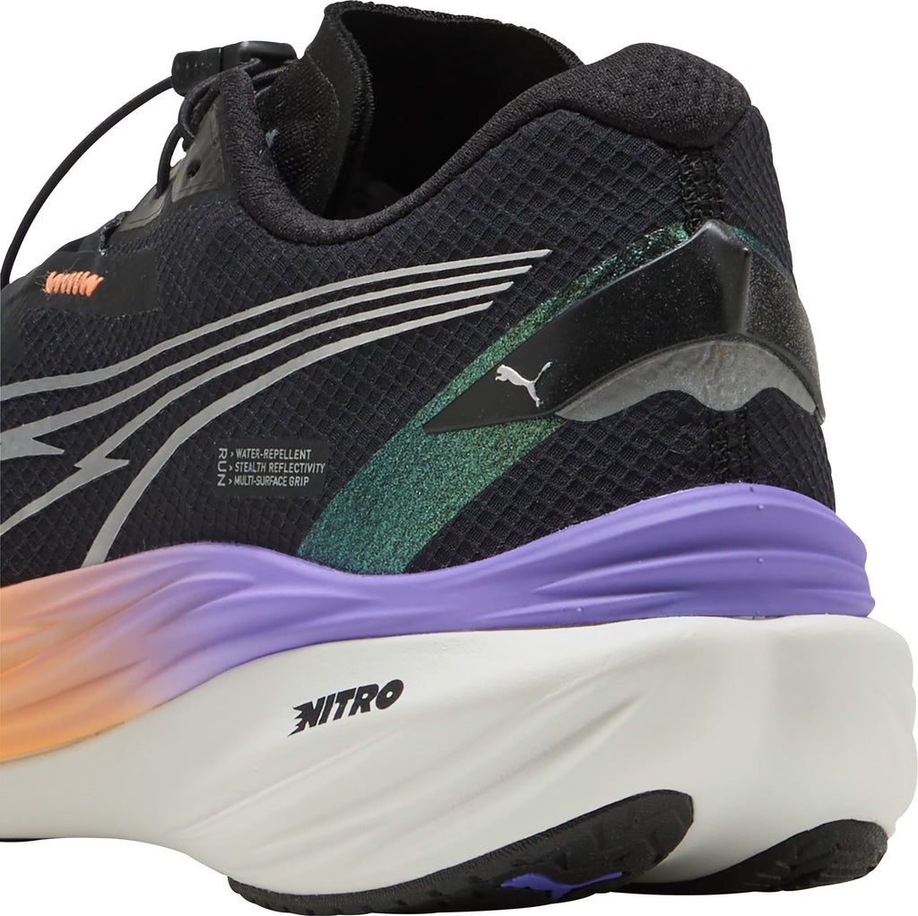 Men's Deviate Nitro 3 WTR+ Road Running Shoes - Black