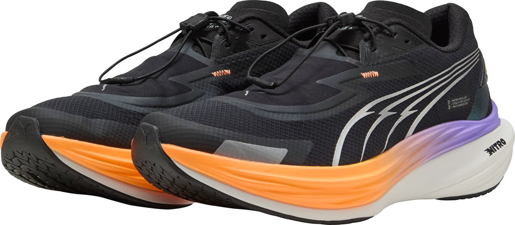 Men's Deviate Nitro 3 WTR+ Road Running Shoes - Black