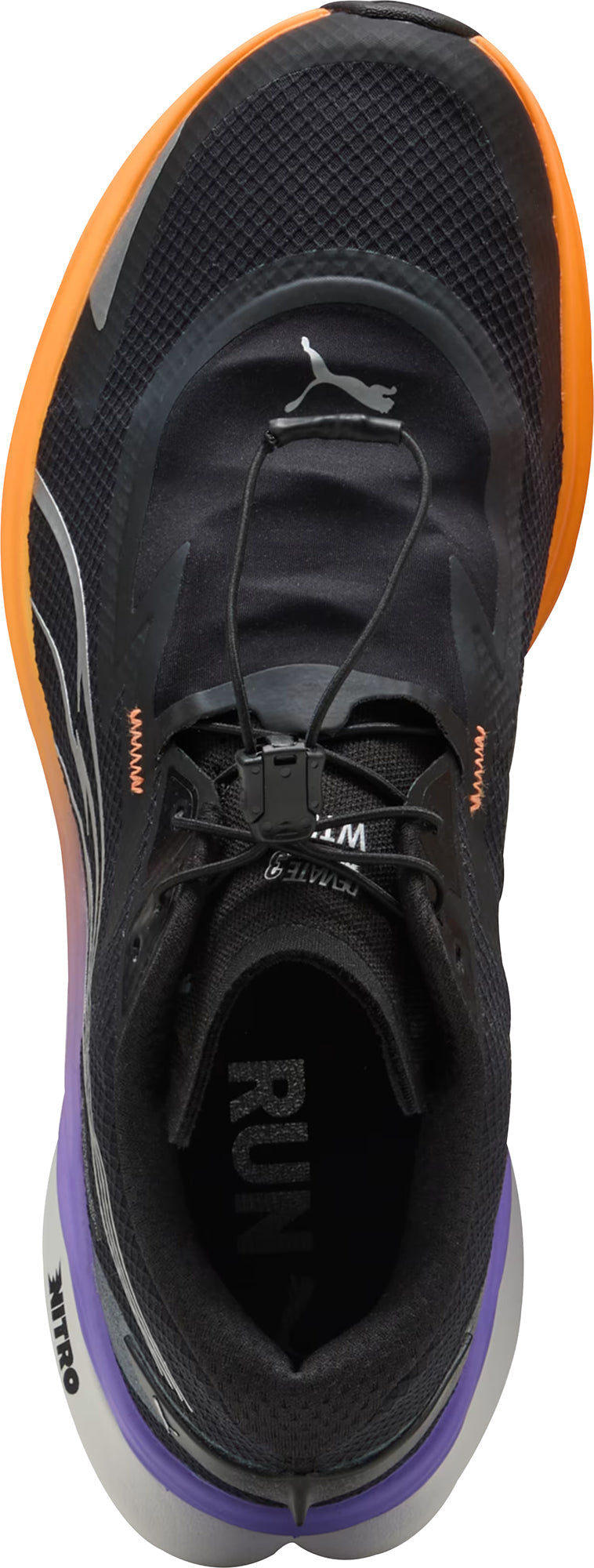 Men's Deviate Nitro 3 WTR+ Road Running Shoes - Black