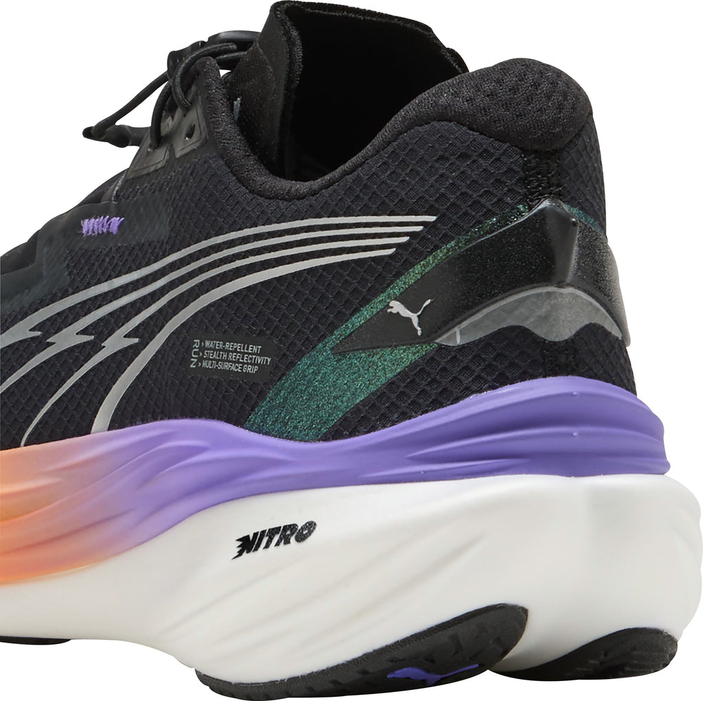 Women's Deviate Nitro 3 WTR+ Road Running Shoes - Black