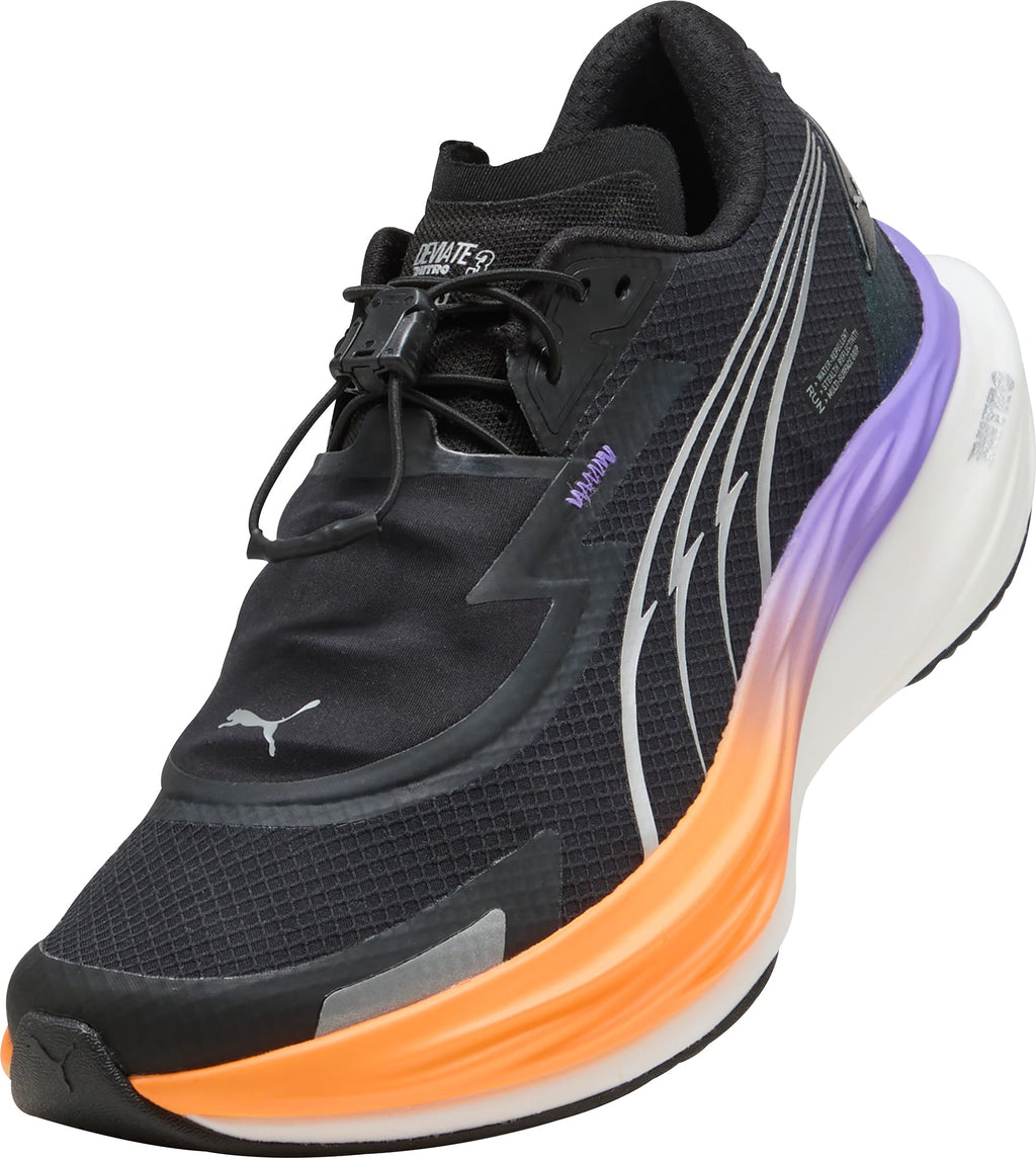 Women's Deviate Nitro 3 WTR+ Road Running Shoes - Black