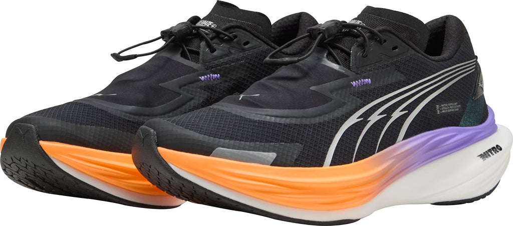 Women's Deviate Nitro 3 WTR+ Road Running Shoes - Black