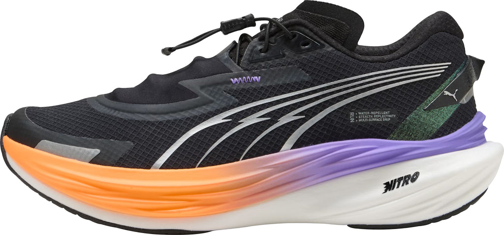 Women's Deviate Nitro 3 WTR+ Road Running Shoes - Black
