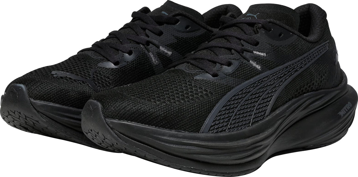 Men's Deviate Nitro 3 Wide Fit Road Running Shoes - Black