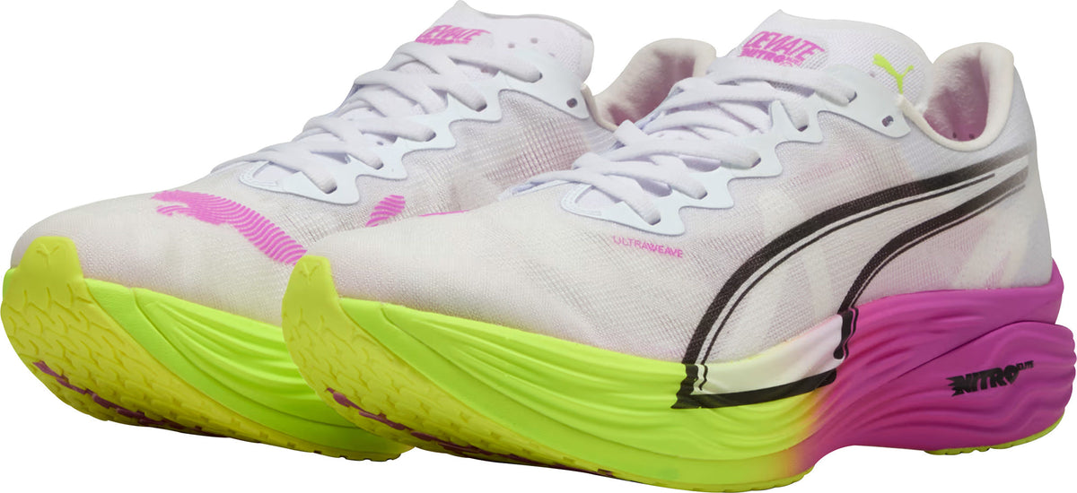 Men's Deviate Nitro Elite 3 Road Running Shoes - White