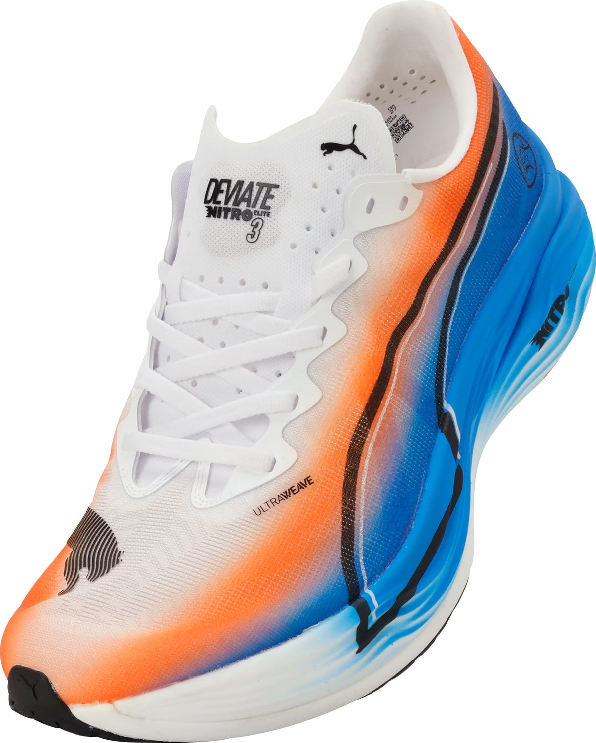 Men's Deviate Nitro Elite 3 Road Running Shoes - White