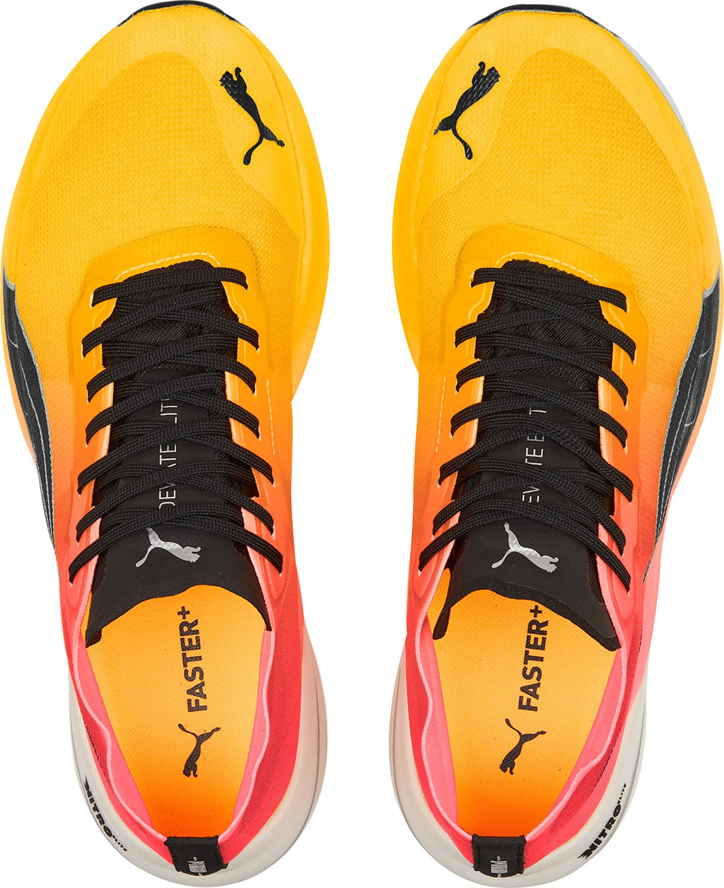 Men's Deviate Nitro Elite Road Running Shoes - Yellow