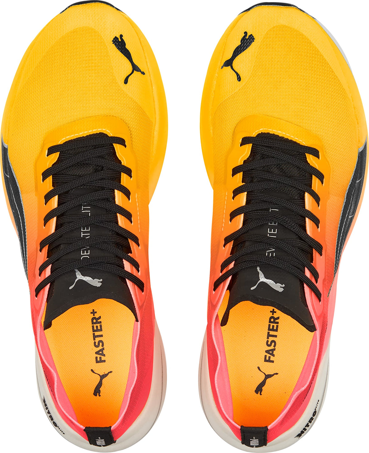 Men's Deviate Nitro Elite Road Running Shoes - Yellow