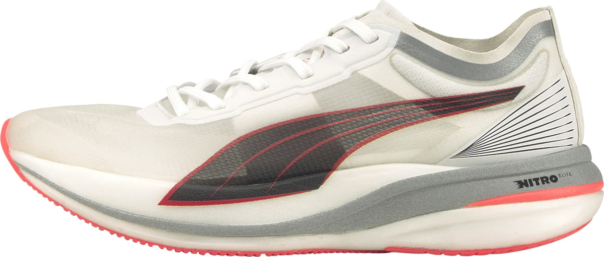 Women's Deviate Nitro Elite Racer Road Running Shoes - White