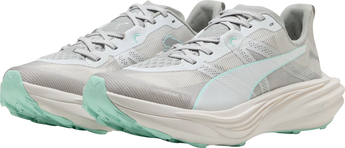Women's Deviate Nitro Elite Trail Running Shoes - Grey