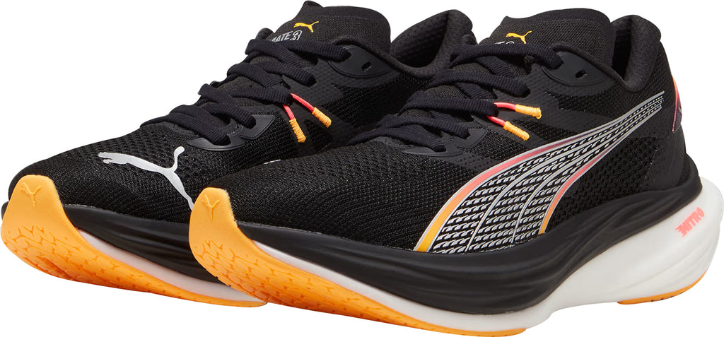 Men's Deviate Nitro 3 Road Running Shoes - Black