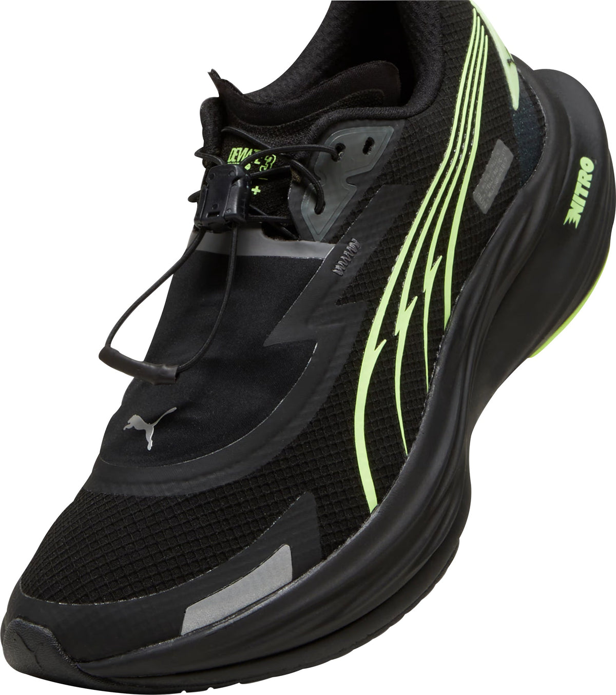 Women's Deviate Nitro 3 WTR+ Road Running Shoes - Black