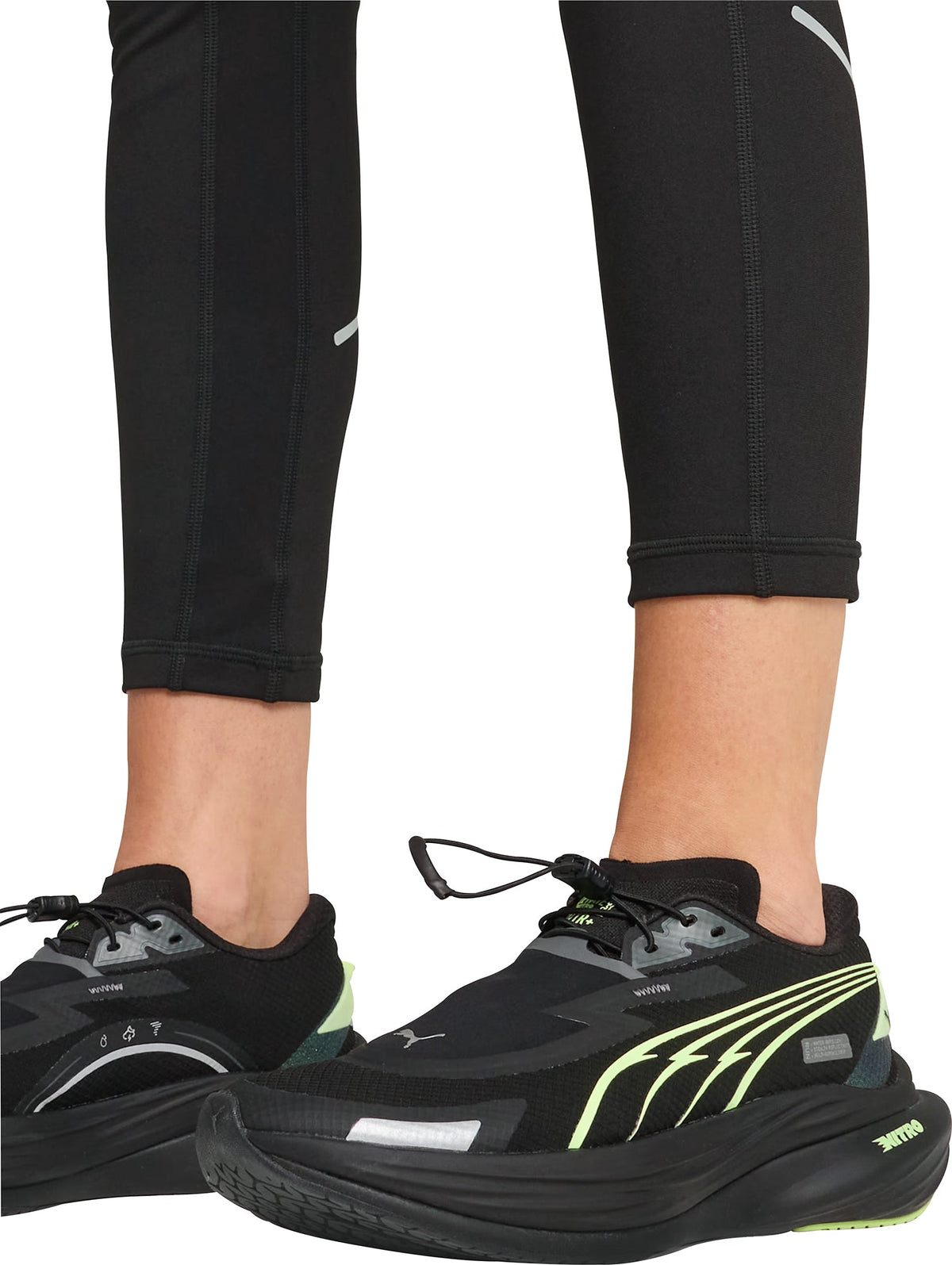 Women's Deviate Nitro 3 WTR+ Road Running Shoes - Black