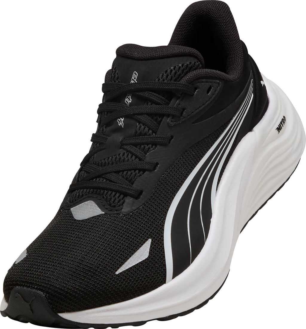Junior Electrify Nitro 4 Road Running Shoes - Black