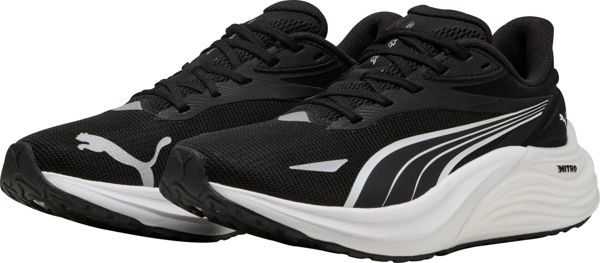 Junior Electrify Nitro 4 Road Running Shoes - Black