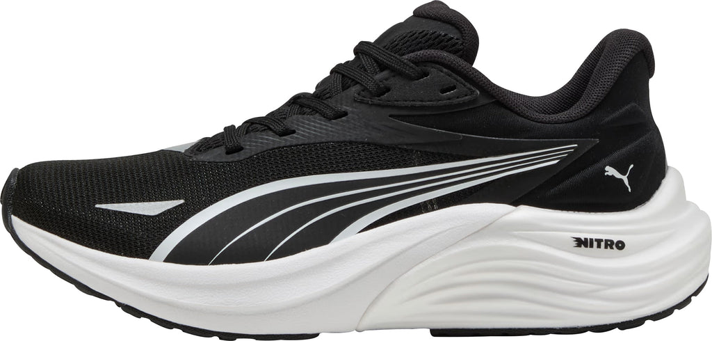 Junior Electrify Nitro 4 Road Running Shoes - Black