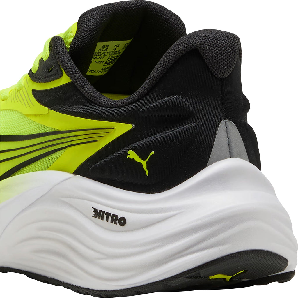 Junior Electrify Nitro 4 Road Running Shoes - Yellow