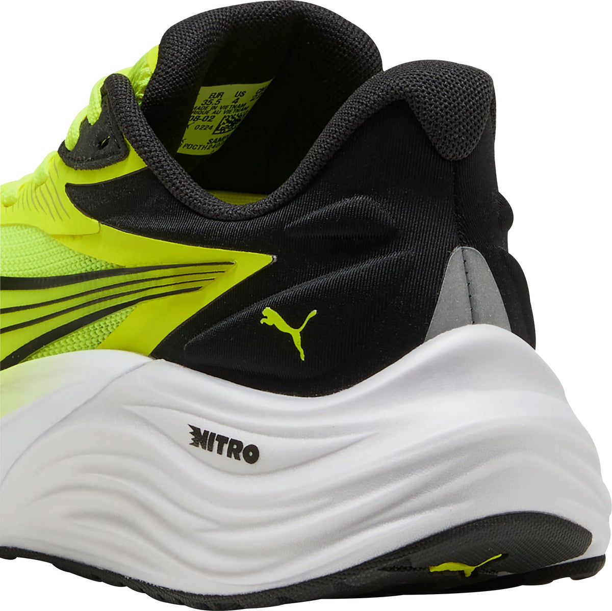 Junior Electrify Nitro 4 Road Running Shoes - Yellow