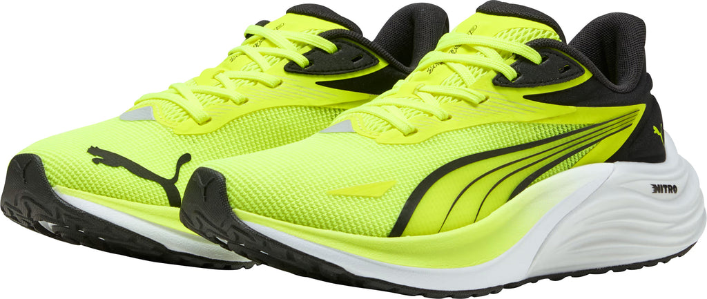 Junior Electrify Nitro 4 Road Running Shoes - Yellow