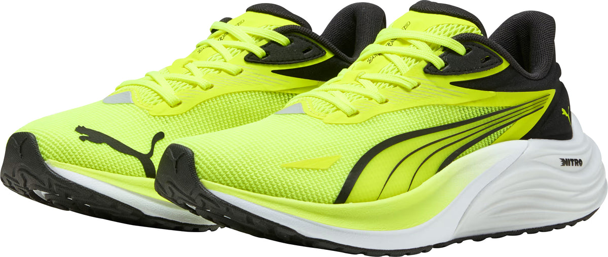 Junior Electrify Nitro 4 Road Running Shoes - Yellow