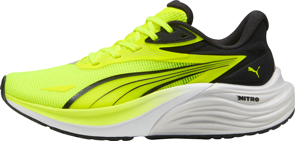 Junior Electrify Nitro 4 Road Running Shoes - Yellow