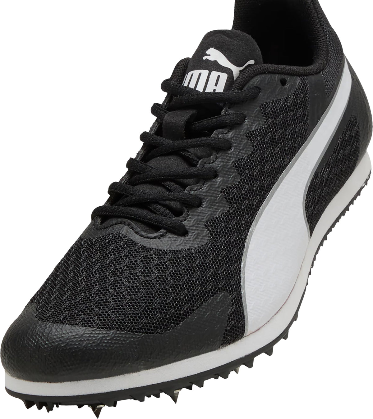 Junior EvoSpeed Star 9 Running Spikes - Black