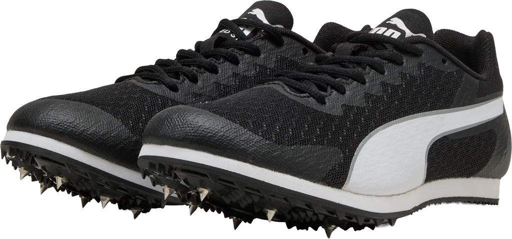 Junior EvoSpeed Star 9 Running Spikes - Black