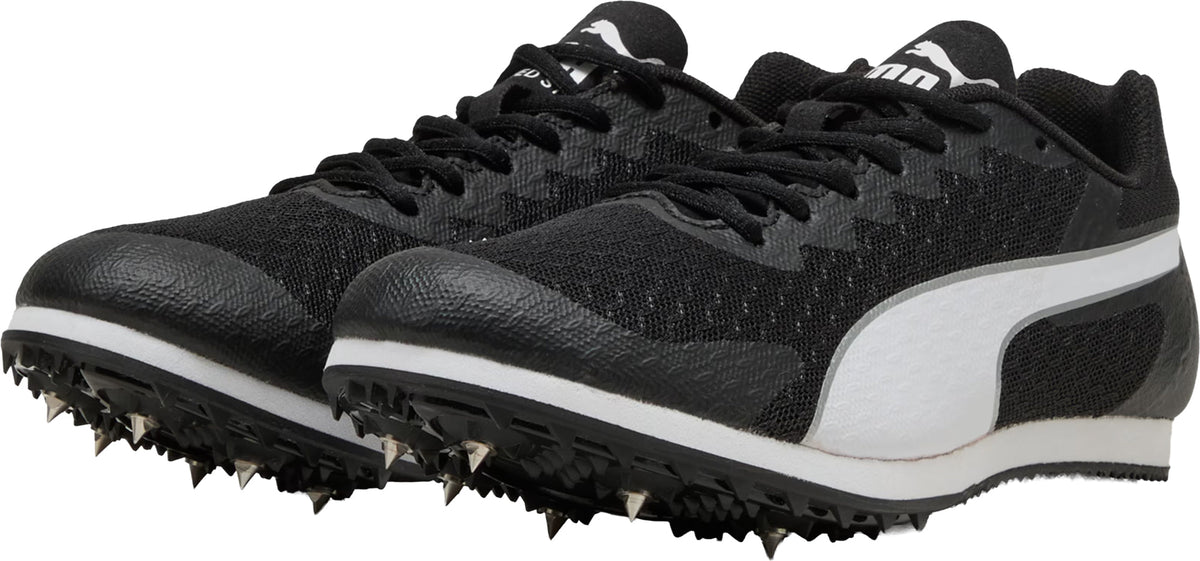 Junior EvoSpeed Star 9 Running Spikes - Black
