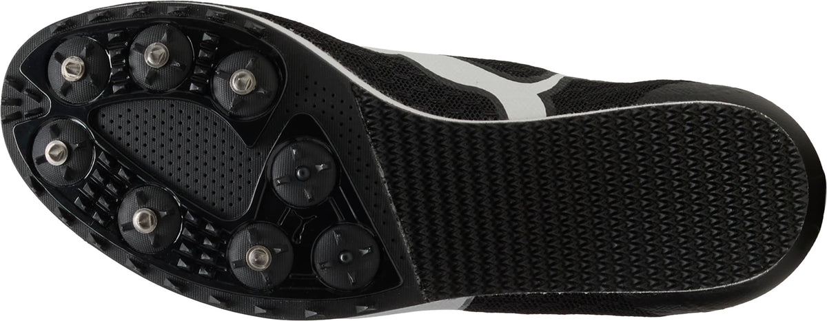 Junior EvoSpeed Star 9 Running Spikes - Black
