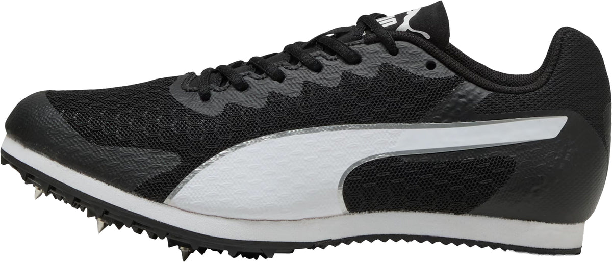 Junior EvoSpeed Star 9 Running Spikes - Black