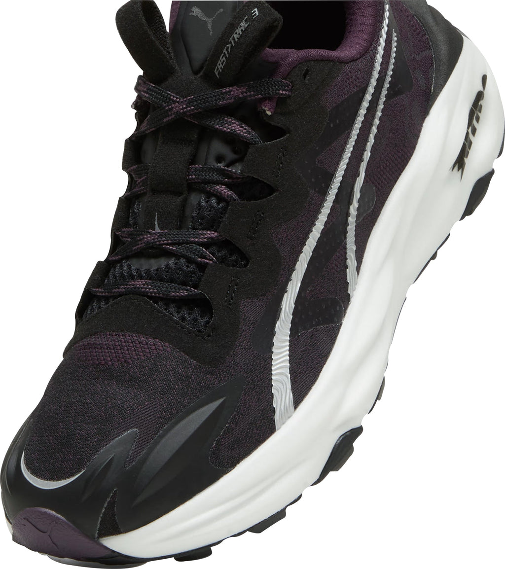 Women's Fast-Trac Nitro 3 Trail Running Shoes - Black